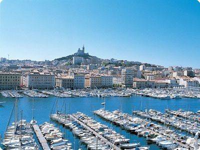 Vieux port de Marseille.