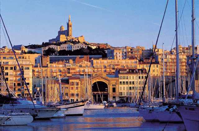 Marseille Vieux port.
