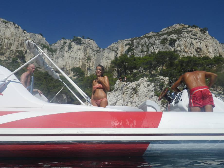 visite des calanques de cassis bateau privé